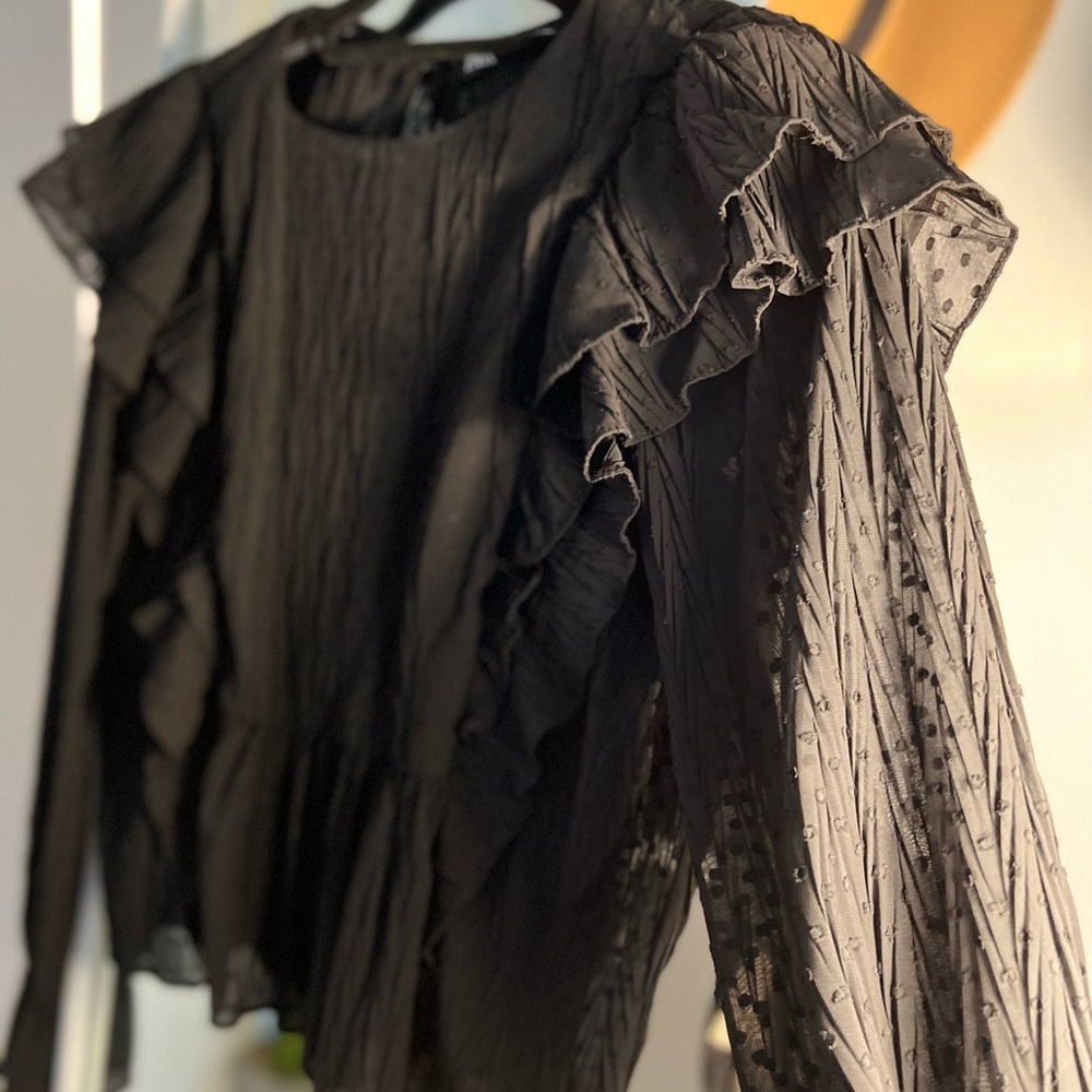 Zara Ruffle Blouse - Picture 4 of 4